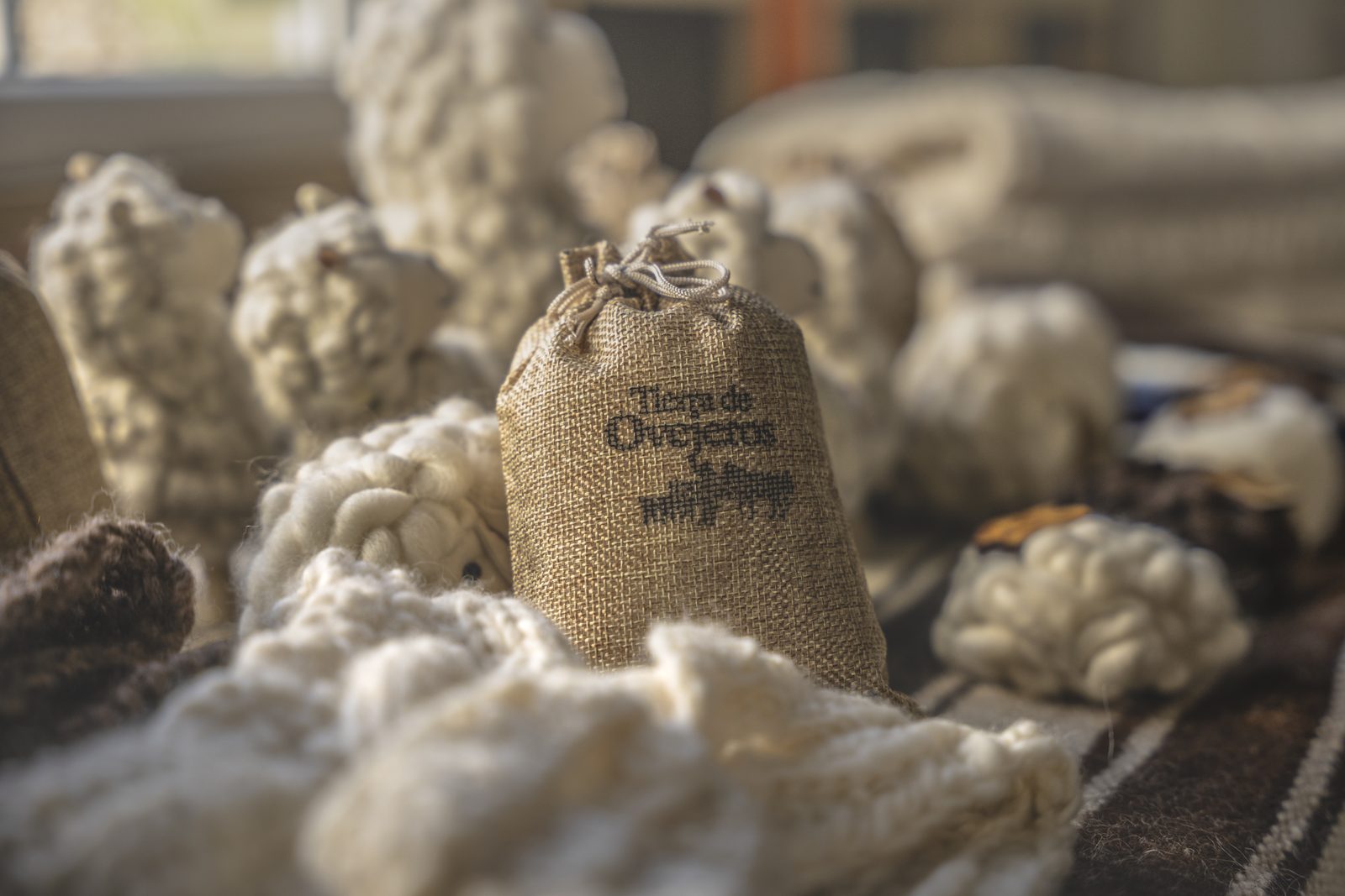 Bolsa de arpillera Tierra de Ovejeros entre vellones